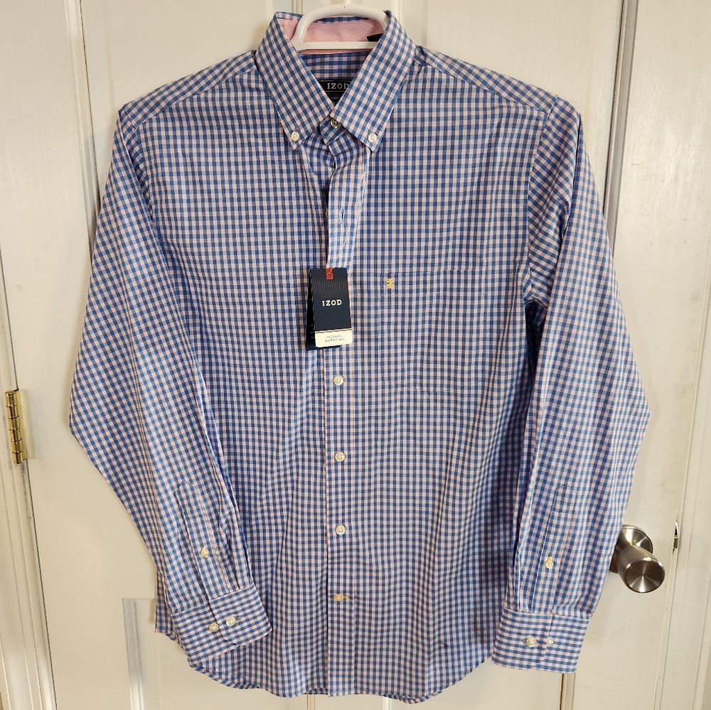 IZOD Men's Dress Button Shirt NWT